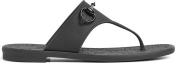 Gucci Minorca Horsebit Rubber Sandal (Women) | Nordstrom