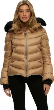 GORSKI Apres-Ski Short Jacket With Detachable Trim