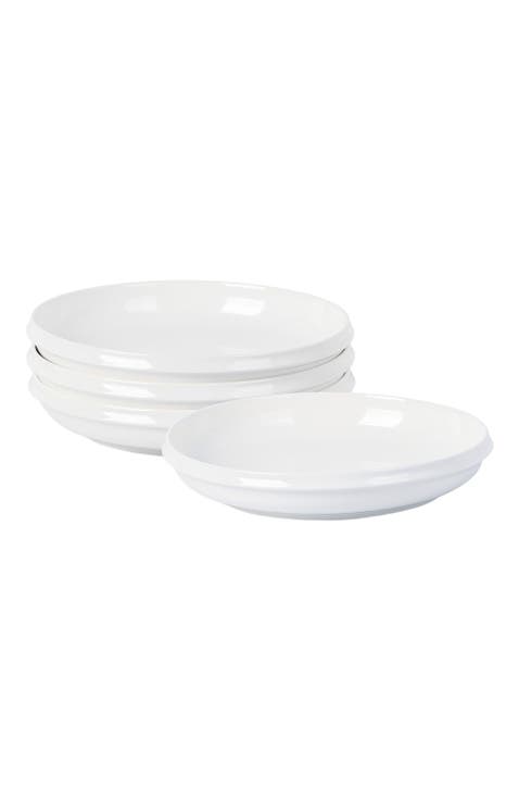 Verso Porcelain 4-Piece Dinner Plate Set