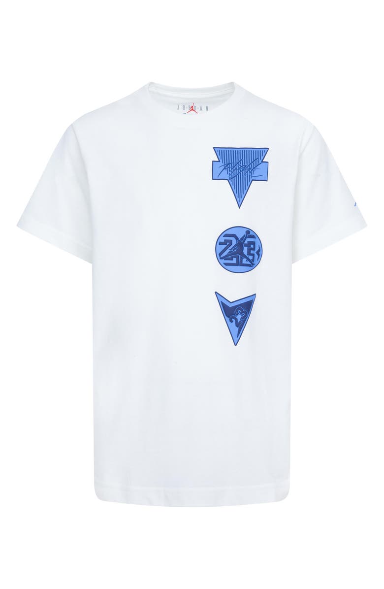 Jordan Kids' Logo Graphic T-Shirt, Main, color, Sail