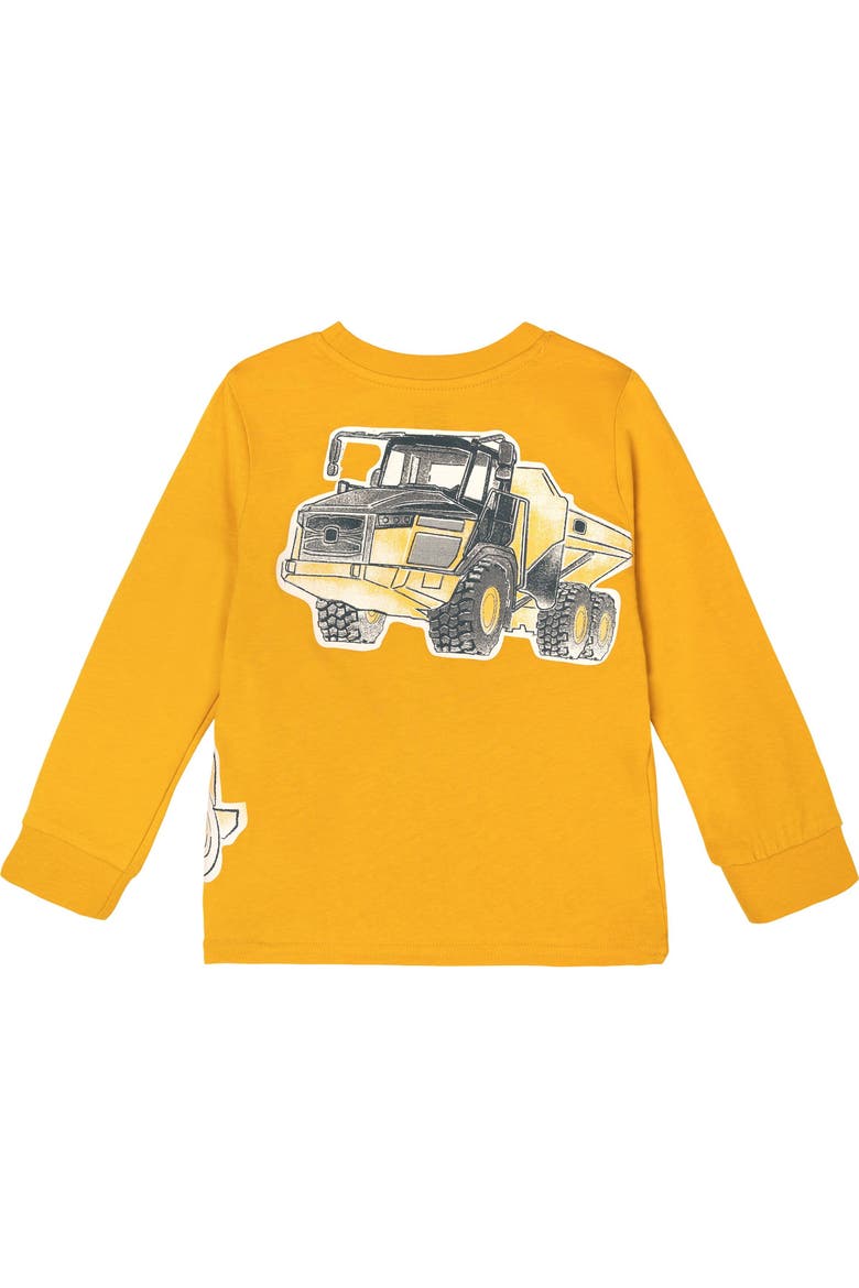 Boys' Long Sleeve T-Shirt, Alternate, color, Construction Yellow