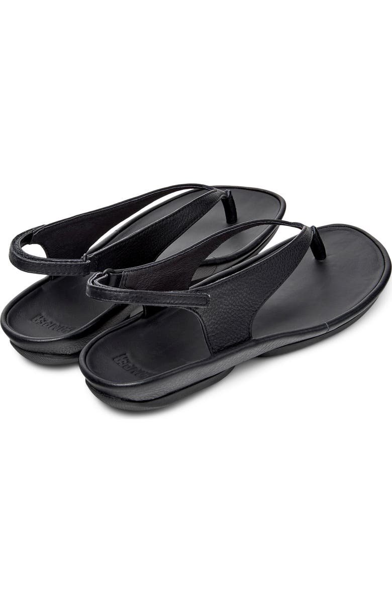 Camper Right Isla Slingback Sandal, Alternate, color, Black
