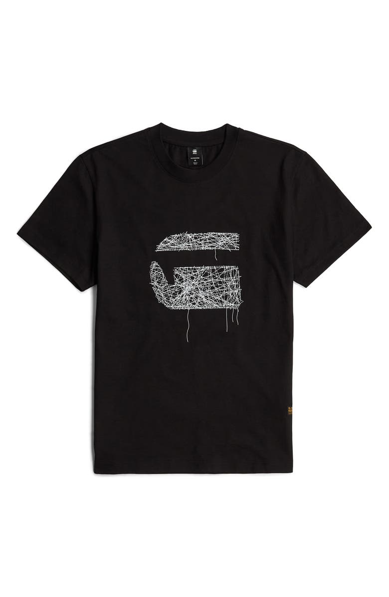 G-STAR Stitch Burger Organic Cotton Graphic T-Shirt, Alternate, color, 