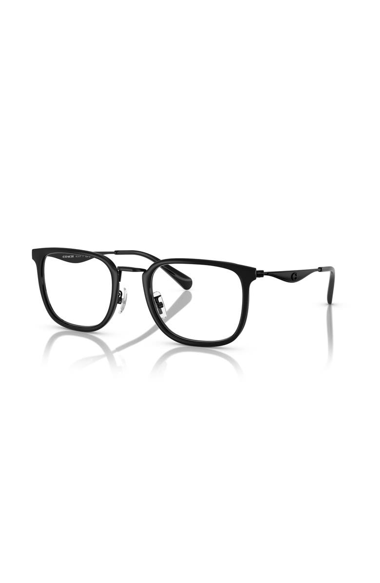 COACH 53mm Square optical glasses, Main, color, 