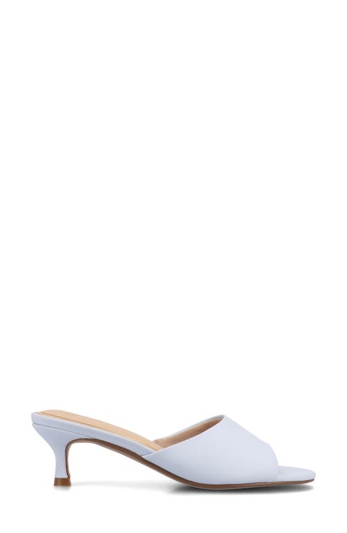 JOURNEE COLLECTION JOURNEE COLLECTION JEYLAH KITTEN HEEL SLIDE SANDAL 