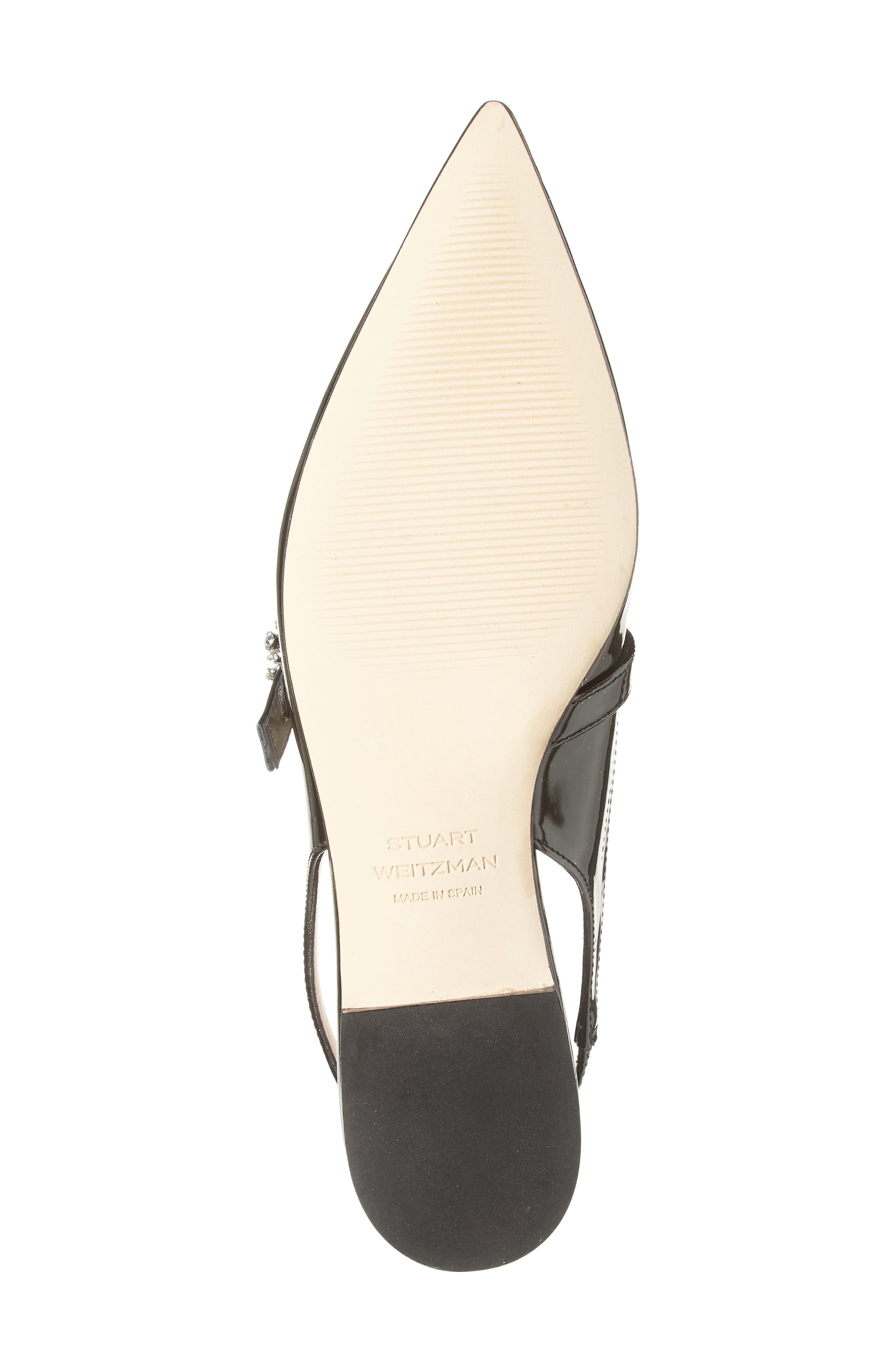Stuart Weitzman Aura Mary Jane Slingback Pump, Alternate, color, Black