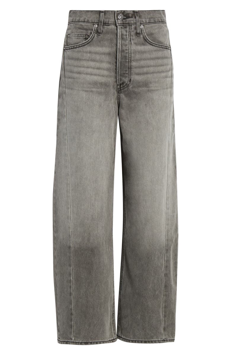 Veronica Beard Ryder High Waist Barrel Leg Jeans, Alternate, color, 