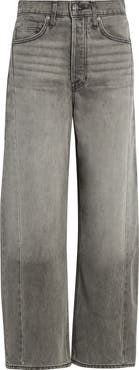 Veronica Beard Ryder High Waist Barrel Leg Jeans