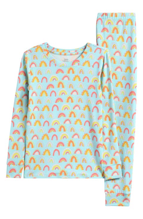 Kids' Print Fitted Two-Piece Pajamas (Little Kid & Big Kid)