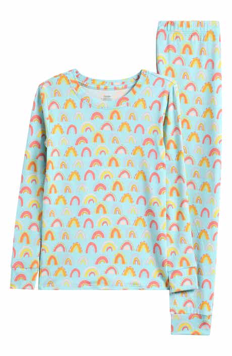 Kids' Print Fitted Two-Piece Pajamas