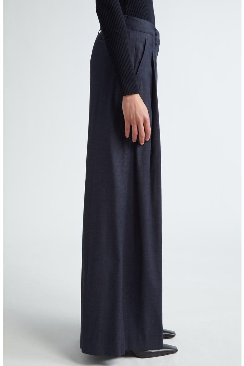New Didi Wide Leg Wool Blend Pants, Alternate, color, INDIGO / CHARCOAL