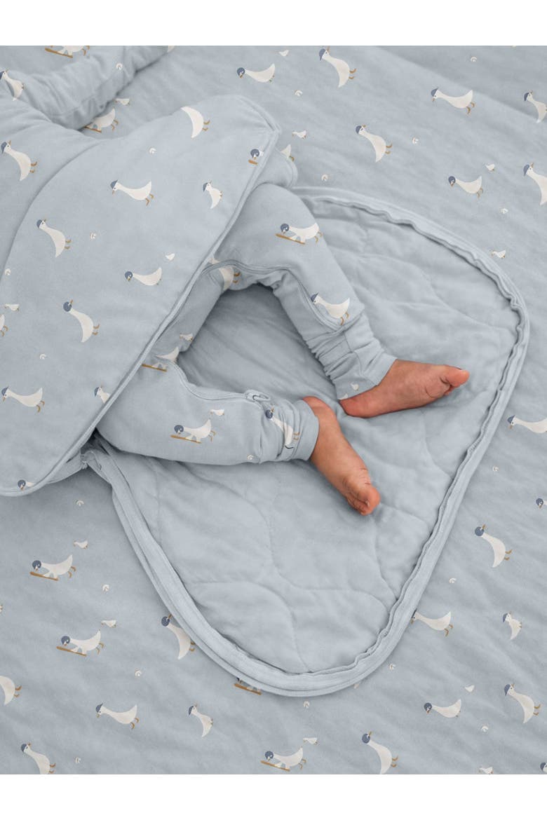 Unisex Baby Long Sleeve Transitional Swaddle Sleep Sack, Easy Diaper Changes, 1.0 TOG, Alternate, color, Baseball Goose