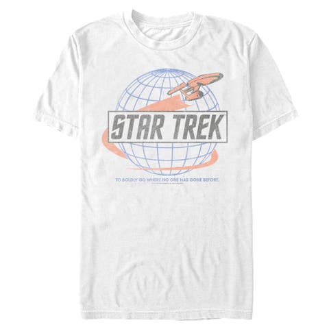 Men's Star Trek The Original Series Go Where No One Has Gone Before  Graphic T-Shirt