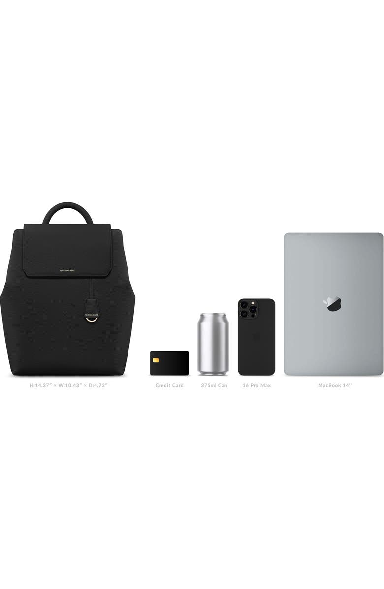 MAISON de SABRÉ The Medium Soft Backpack, Alternate, color, Black Caviar