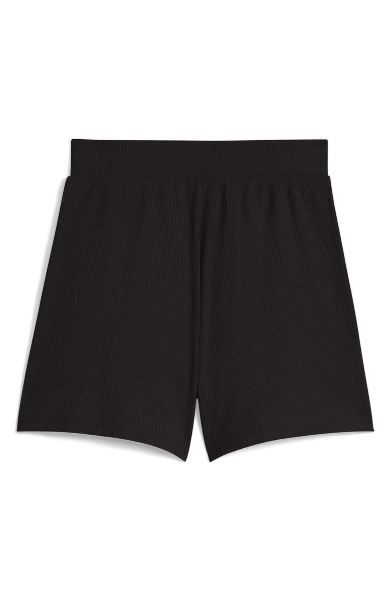 PUMA Essentials Elevated High Waist Shorts, Alternate, color, 