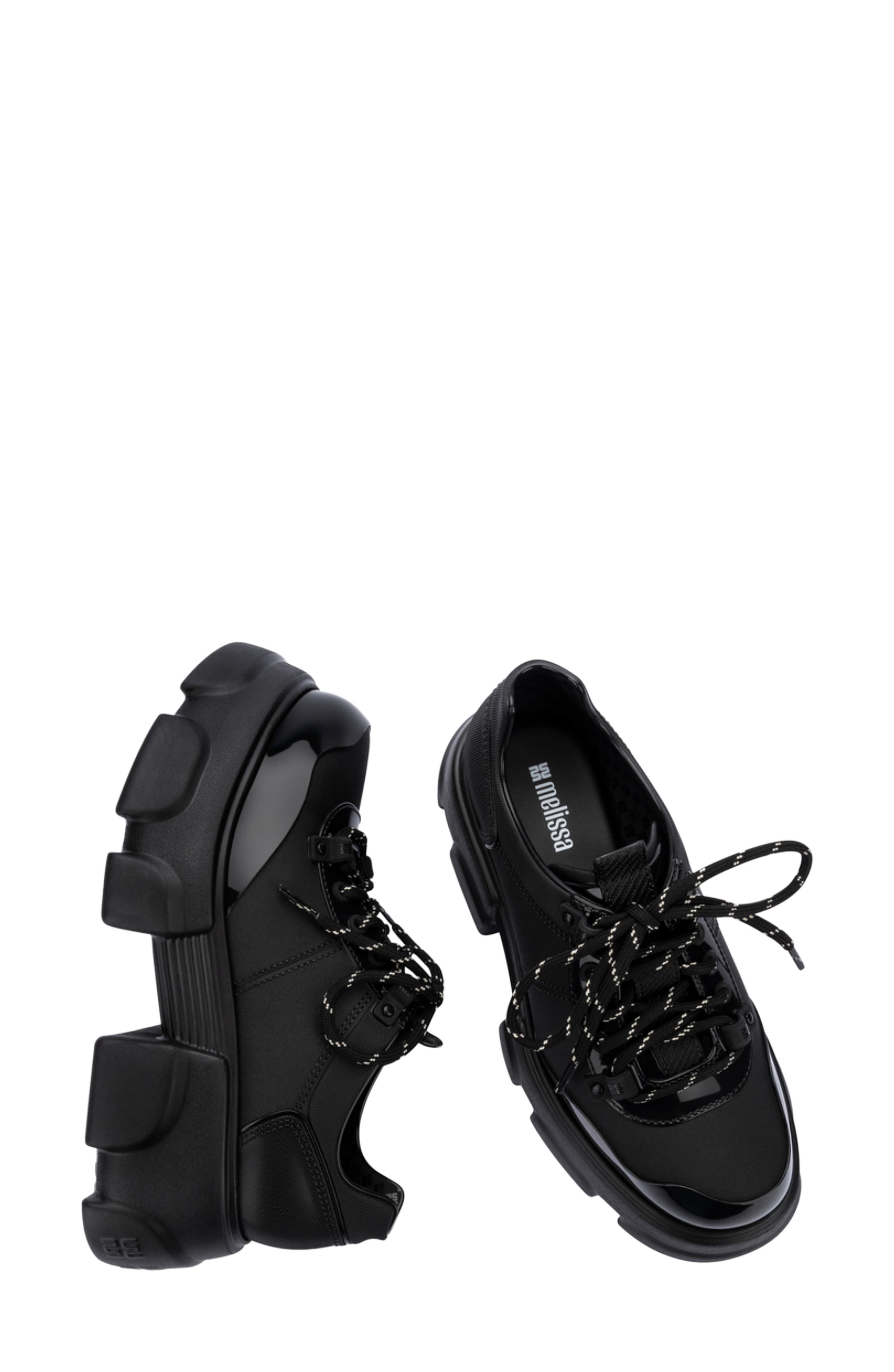 Camp Platform Sneaker, Alternate, color, BLACK