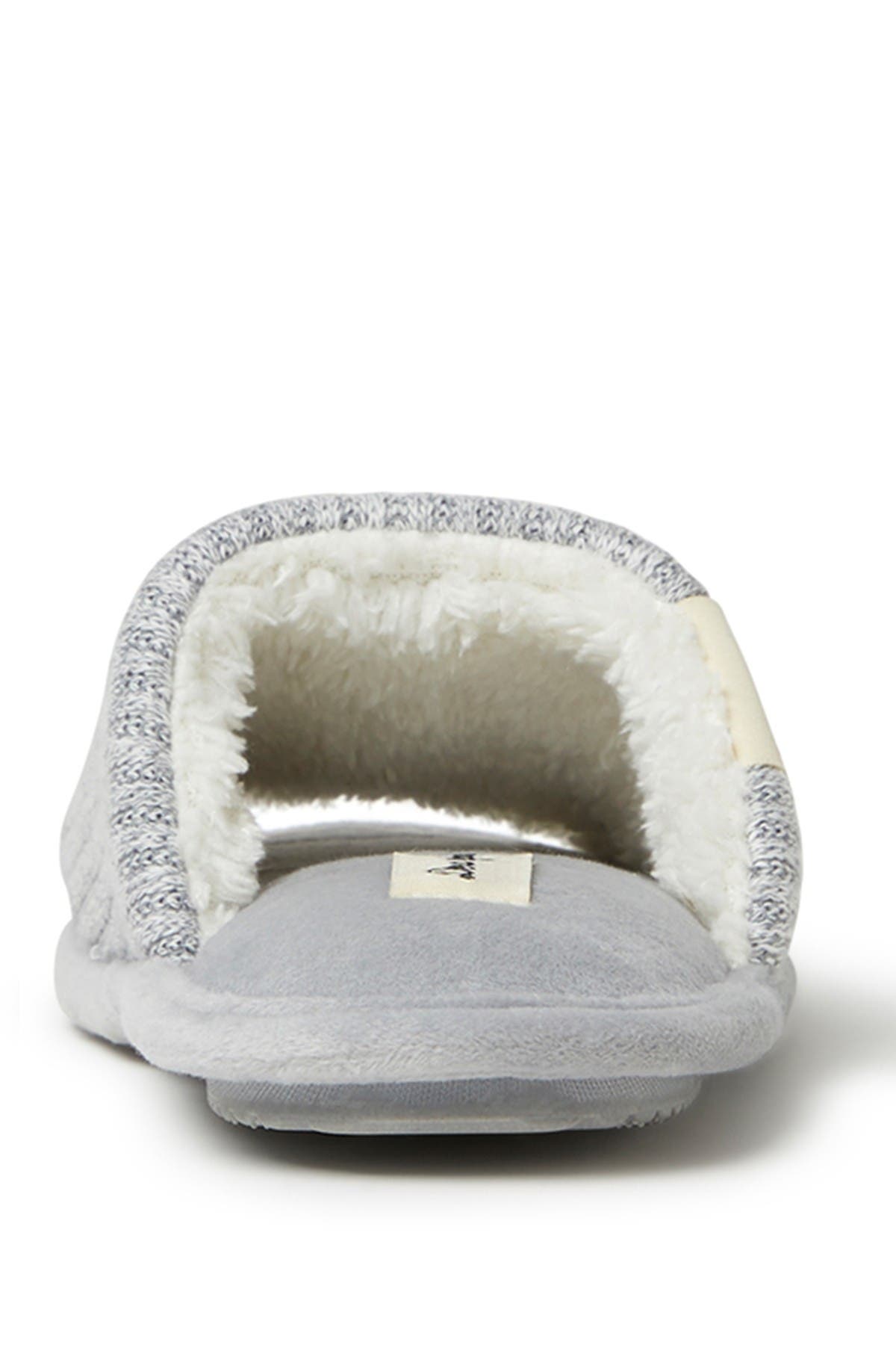DEARFOAMS Lane Knit Slide Slipper, Alternate, color, 