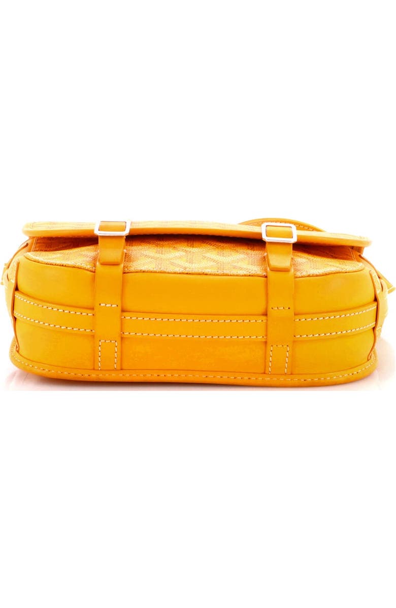 Pre-Owned Goyard Belvedere Messenger Bag Coated Canvas PM, Alternate, color, Yellow