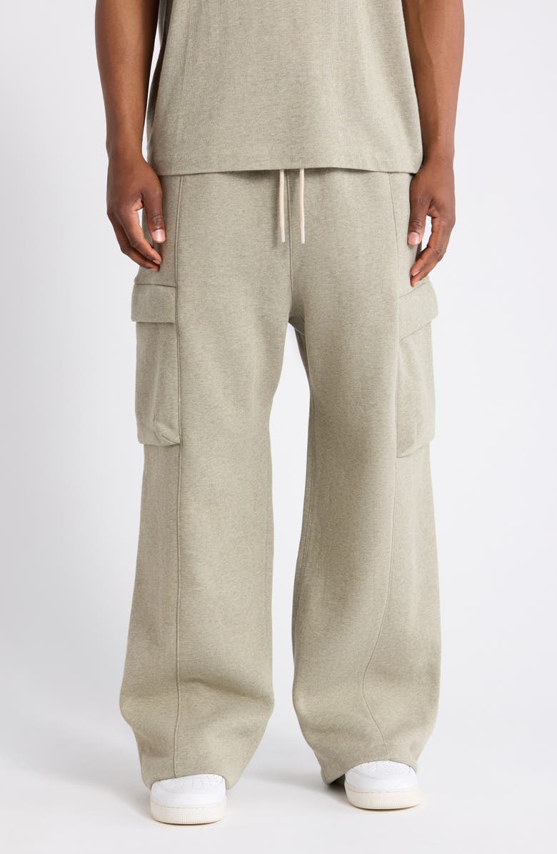 Fear of God Essentials Cargo Pocket Field Pants, Main, color, Seal Heather