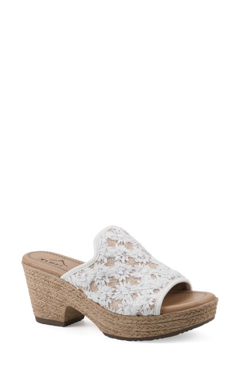Bizzie Platform Wedge Espadrille Sandal (Women)