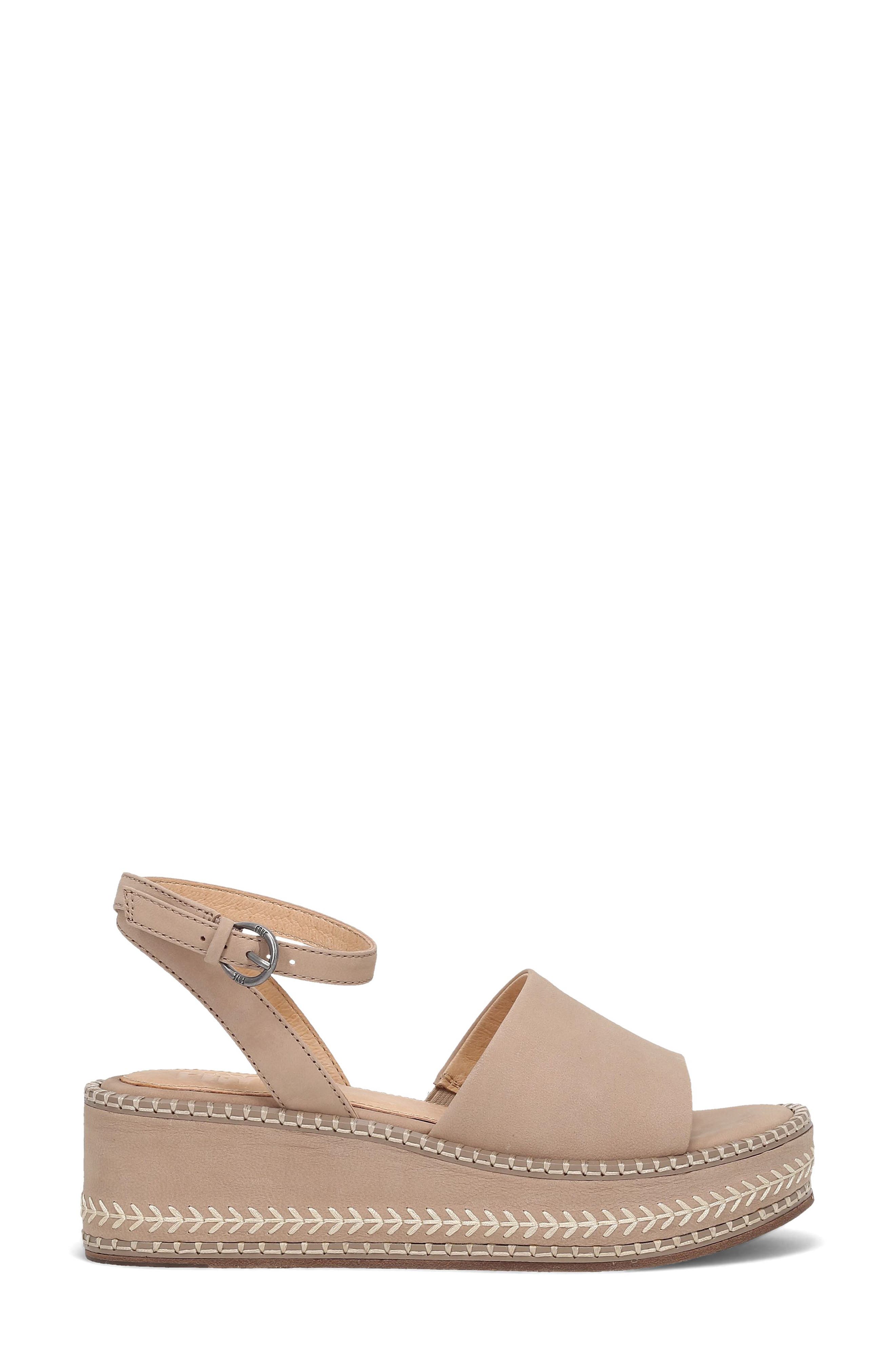 Joy Platform Wedge Sandal, Alternate, color, CLAY