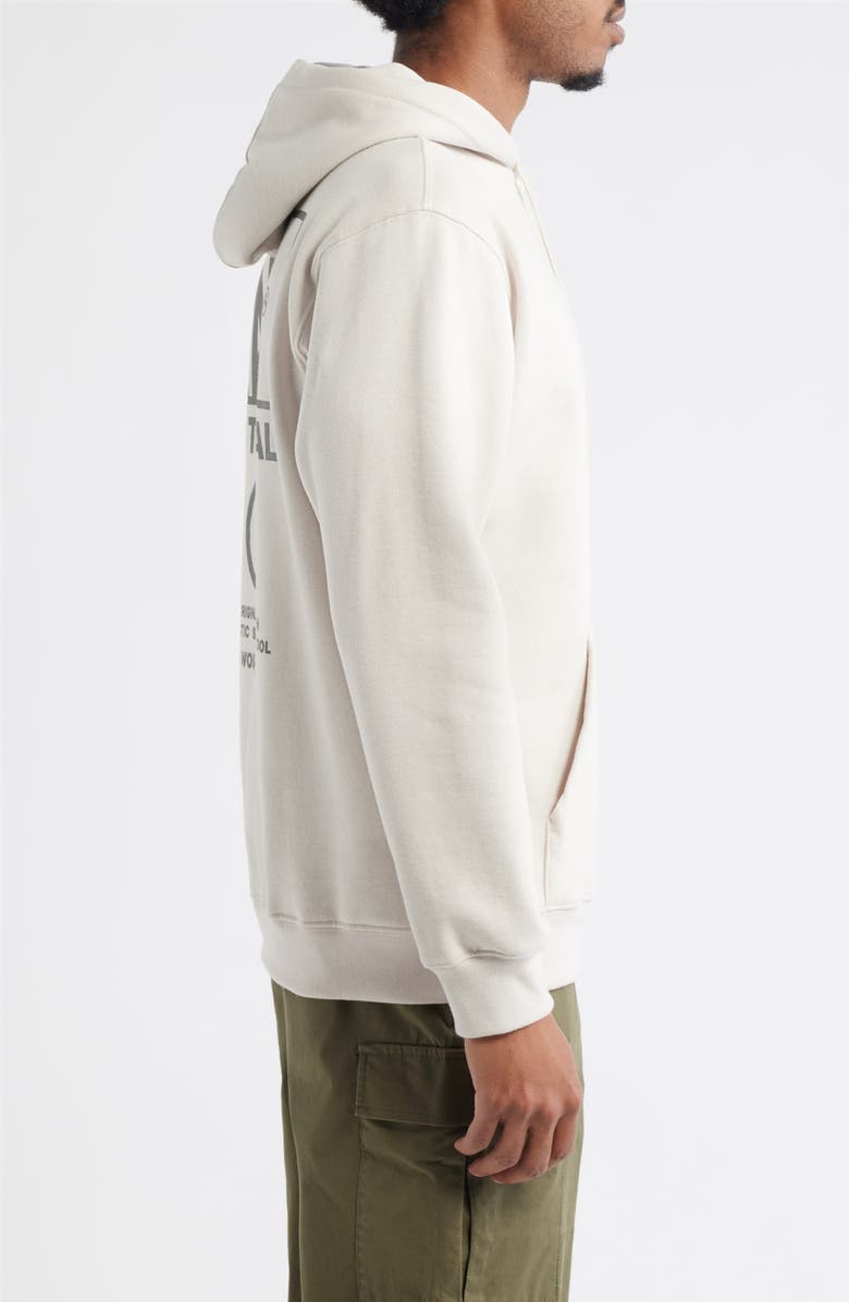 Vans Stockpile Logo Graphic Hoodie, Alternate, color, Taupe Mist