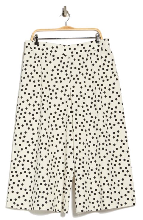 Wide Leg Capri Pants