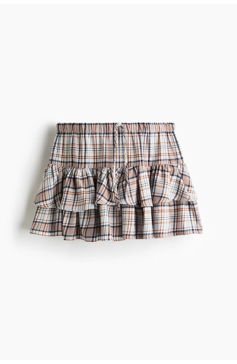 H&M Tiered Drawstring Skirt, Main, color, 