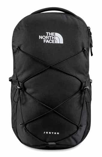 Women s The North Face Jester Luxe Backpack TNF Black Burnt Coral Metallic