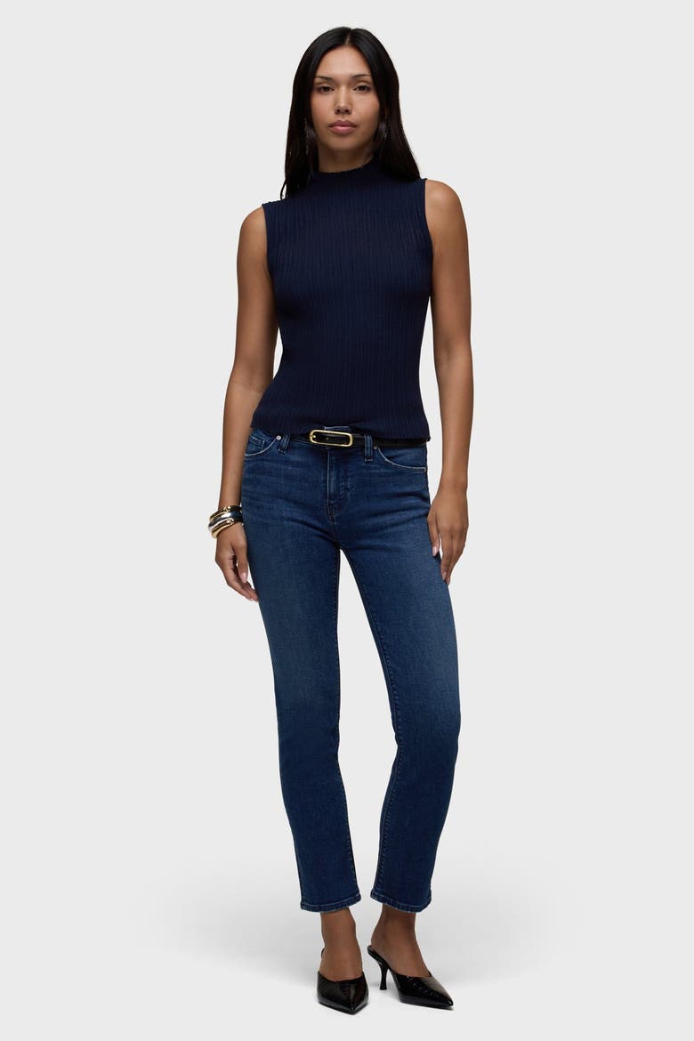 Nico Straight Ankle Jeans, Main, color, DOLL FACE