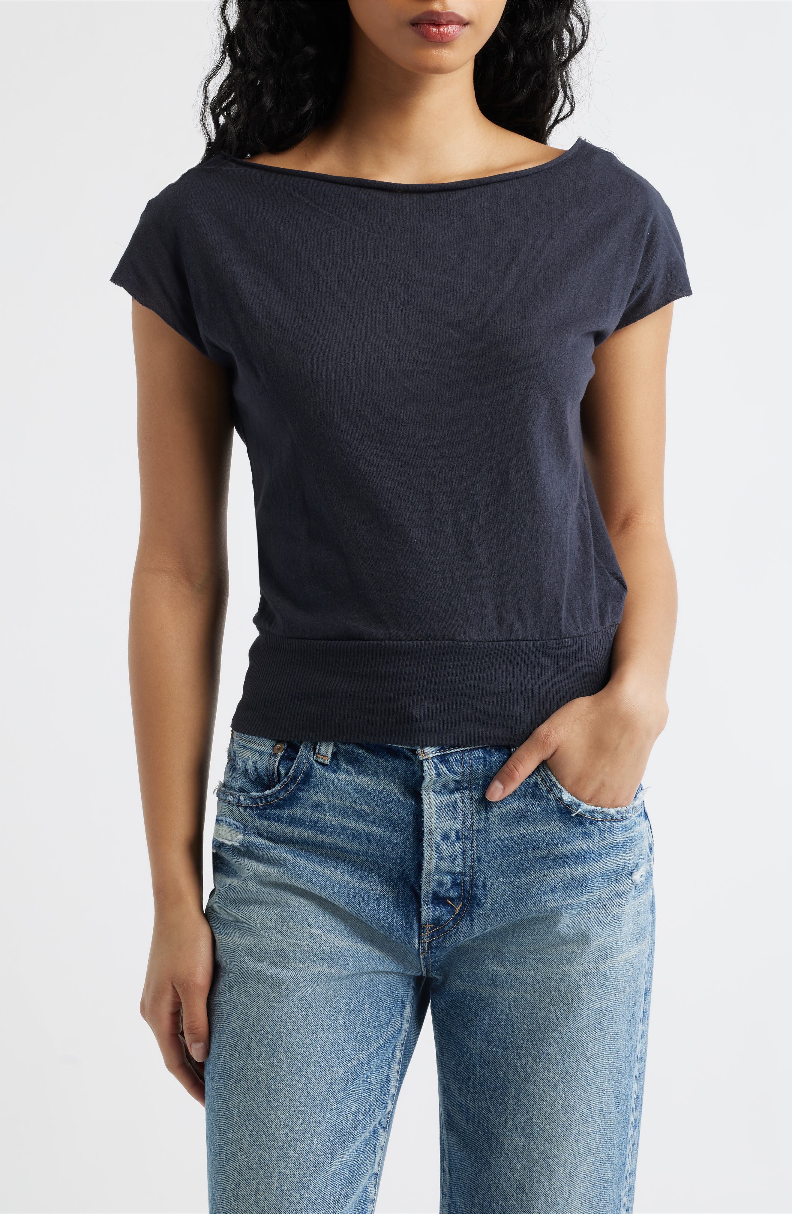 Off the Shoulder Banded Top