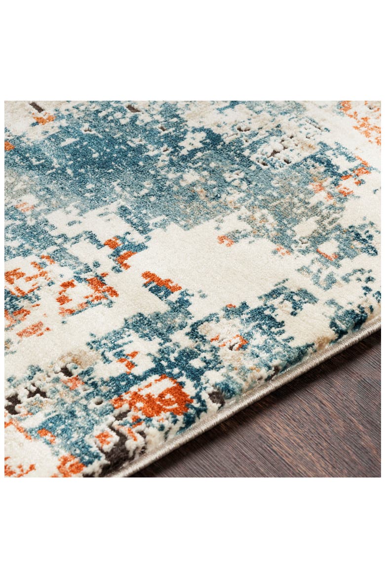 Pune Modern Area Rug, Alternate, color, TEAL