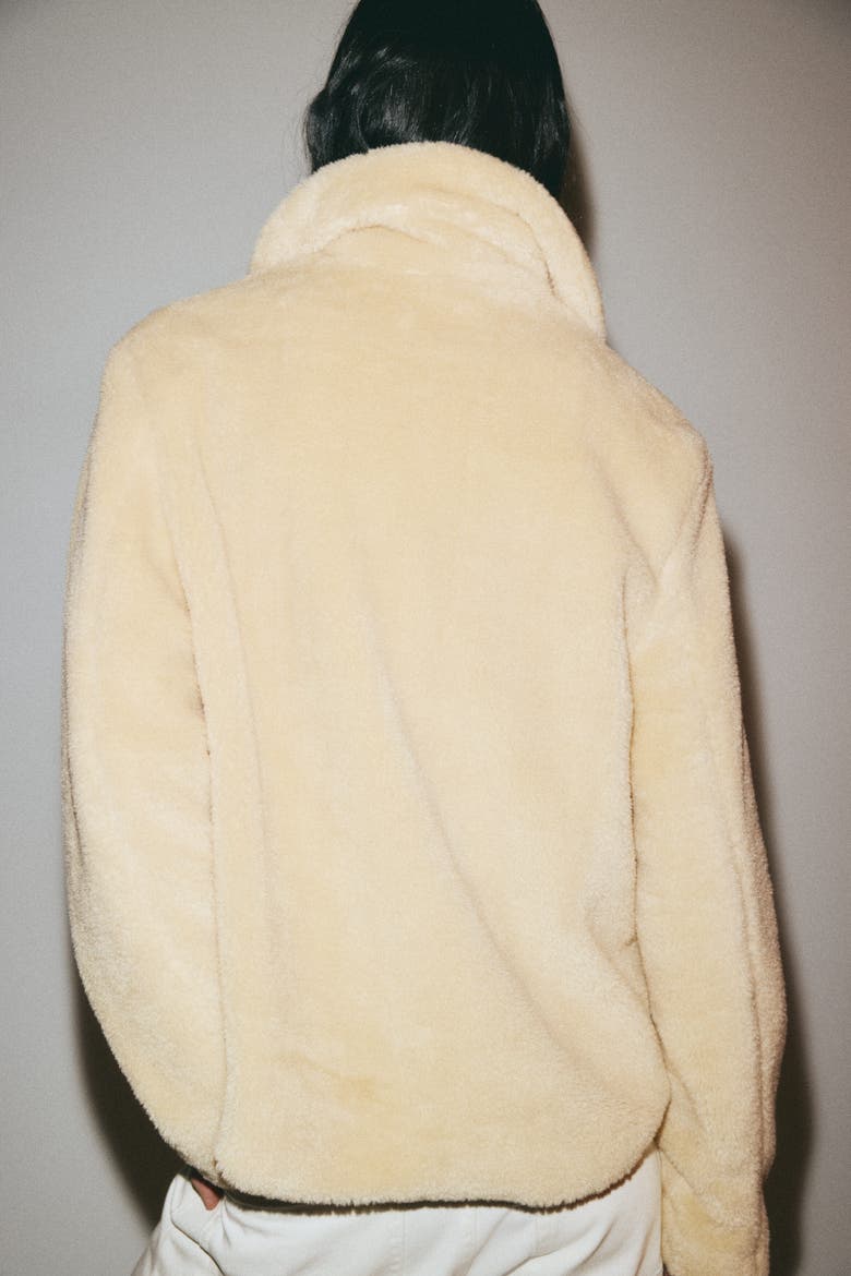Pile Jacket, Alternate, color, Beige