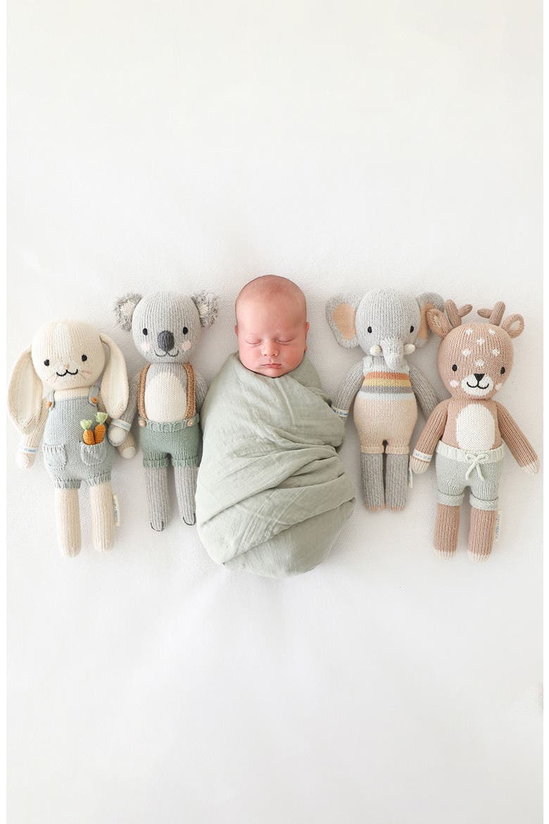 Little Quinn the Koala Stuffed Animal, Alternate, color, GREEN/ GREY