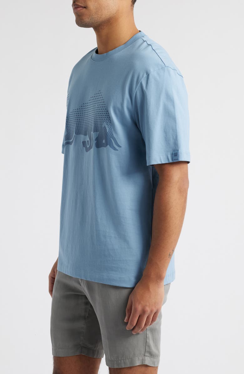 HUGO x RB Formula One<sup>™</sup> Team Relaxed Fit Graphic T-Shirt, Alternate, color, Medium Blue