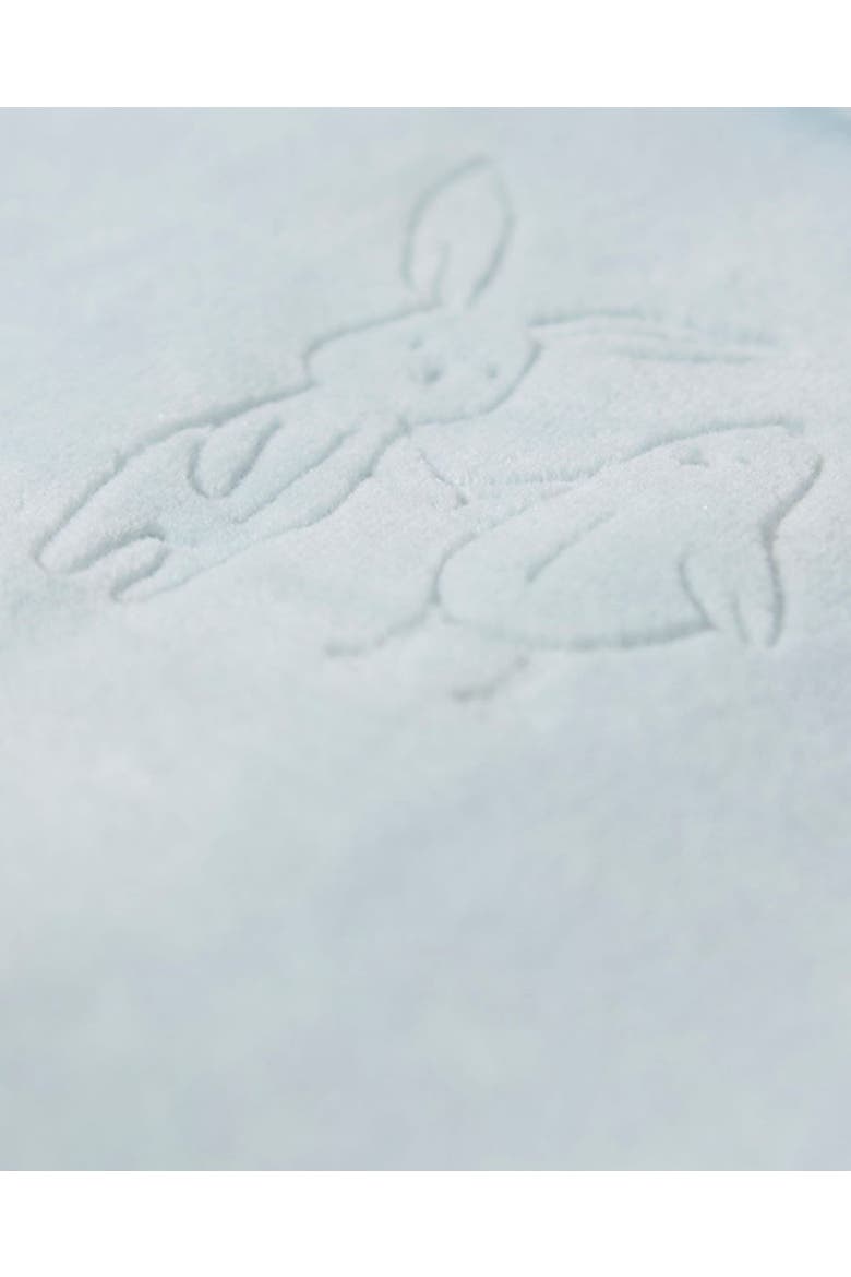 Baby Bunny Meets Chick Footie, Alternate, color, Baby Blue