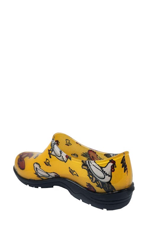 Gaahuu Garden Waterproof Clog In Rooster