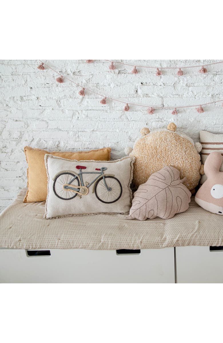 Lorena Canals Floor cushion Bike, Alternate, color, Multicolor