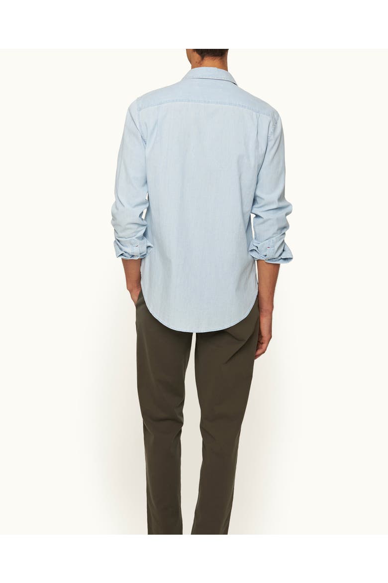 Colburn Tailored-Fit Shirt, Alternate, color, Wave Blue