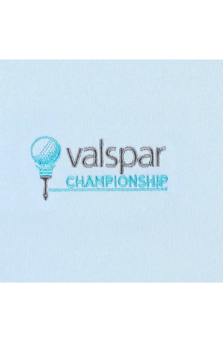 Nike Men's Nike Light Blue Valspar Championship Tour Heather Performance Polo, Alternate, color, Light Blue