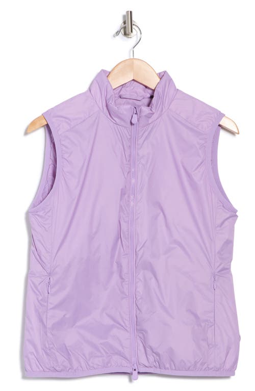 Save The Duck Valentina Water Resistant Insulated Vest In Wisteria Violet