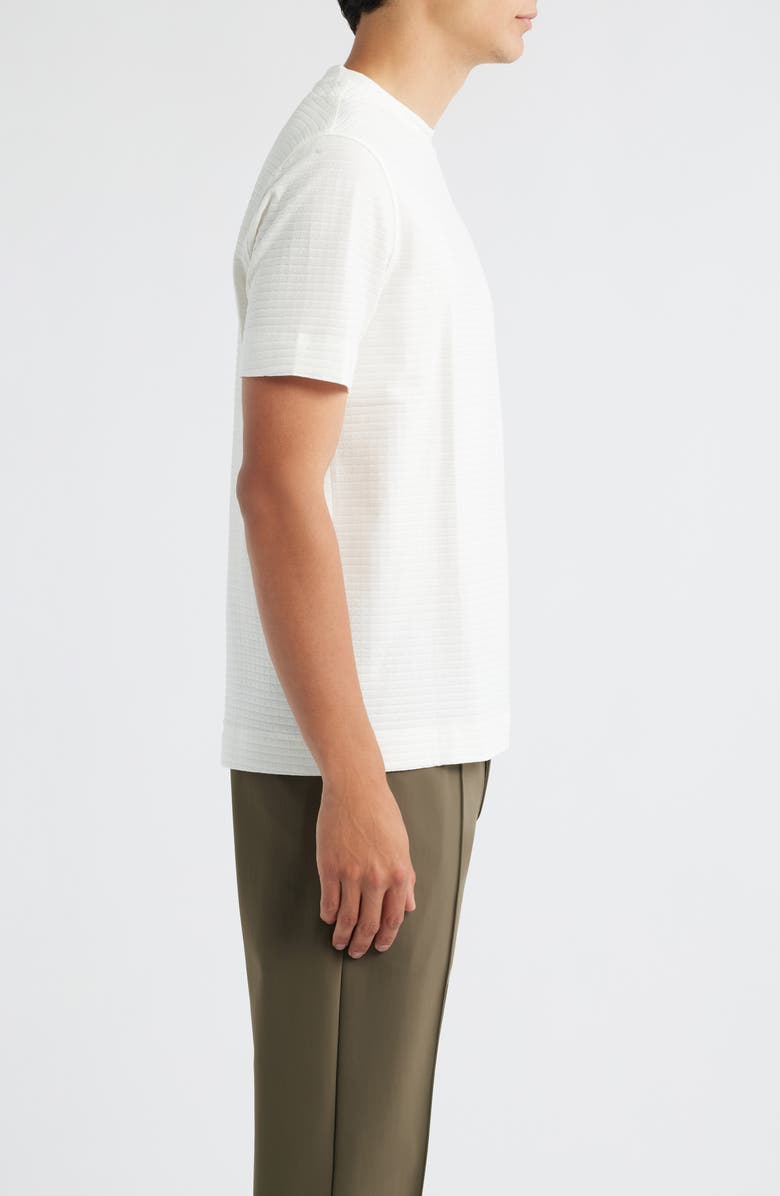 Emporio Armani Tonal Box Cotton T-Shirt, Alternate, color, Fancy White