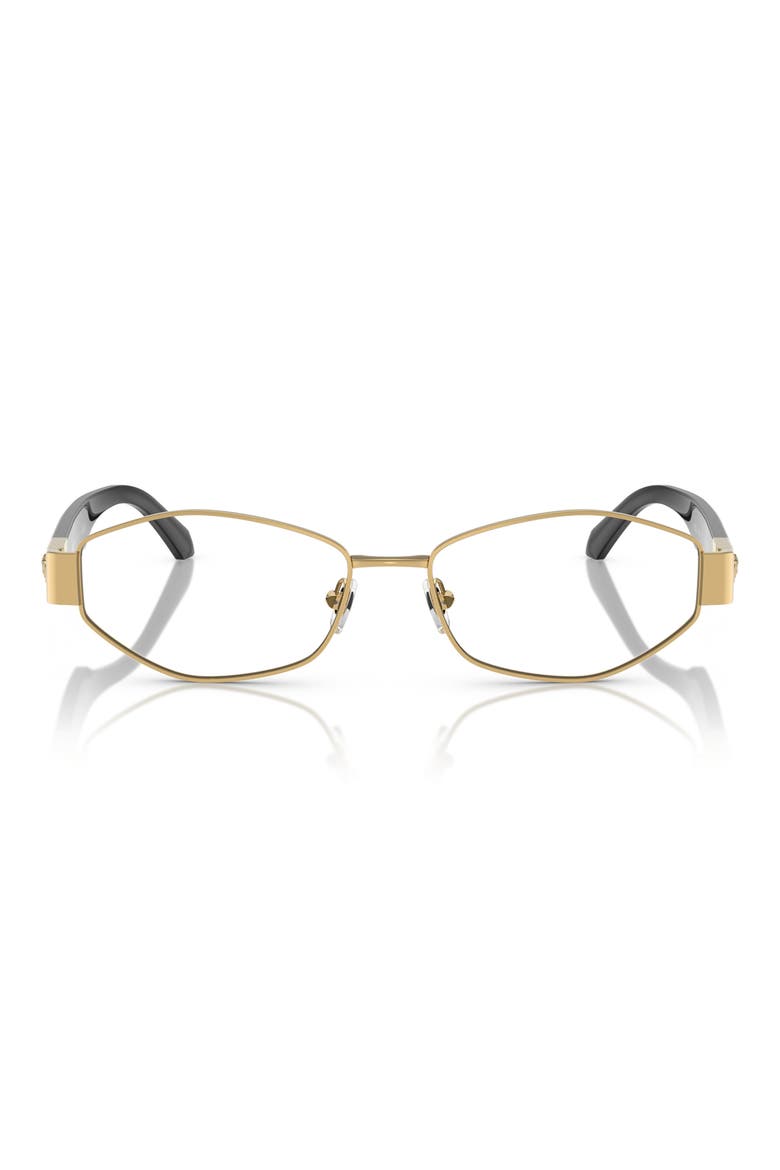 53mm Geometric Optical Glasses, Main, color, GOLD