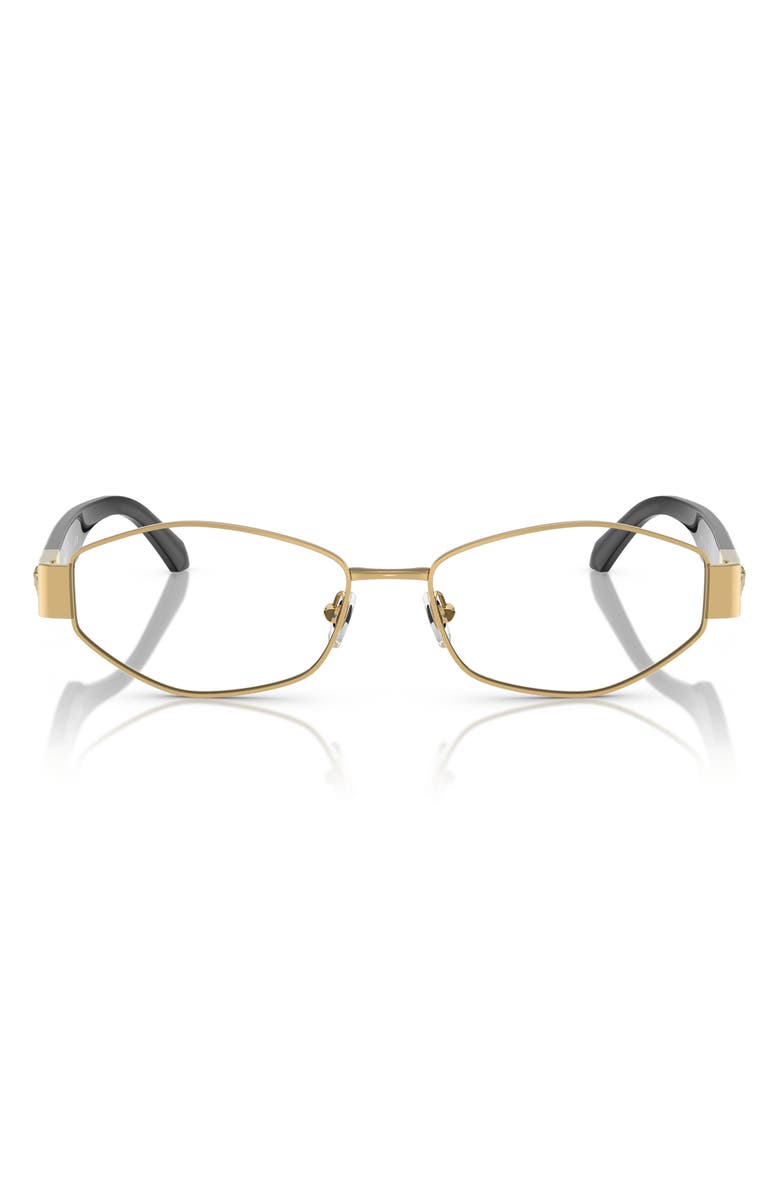 Versace 53mm Geometric Optical Glasses, Main, color, 