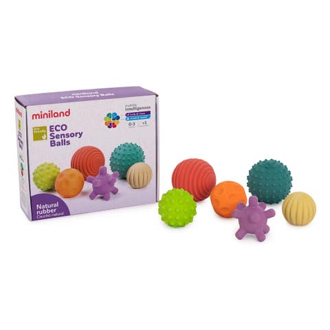 ECO Sensory Balls - 6 Piece Set