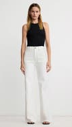 Smythe Dove High Rise Wide Leg Jean