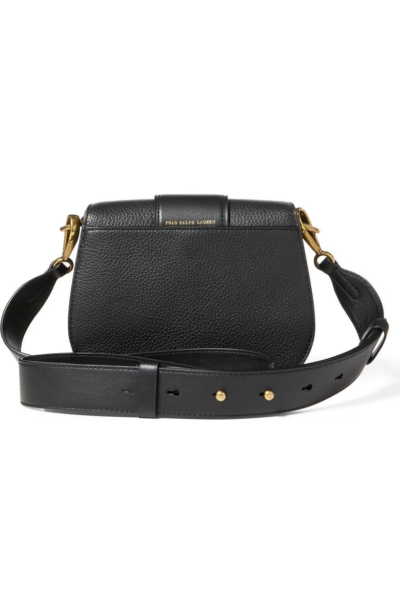 Polo Ralph Lauren Lennox Leather Saddle Bag, Alternate, color,