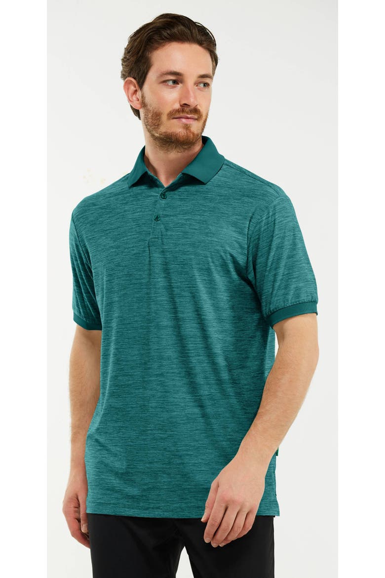 Designer Golf Polo Shirt, Main, color, Atlantic Green