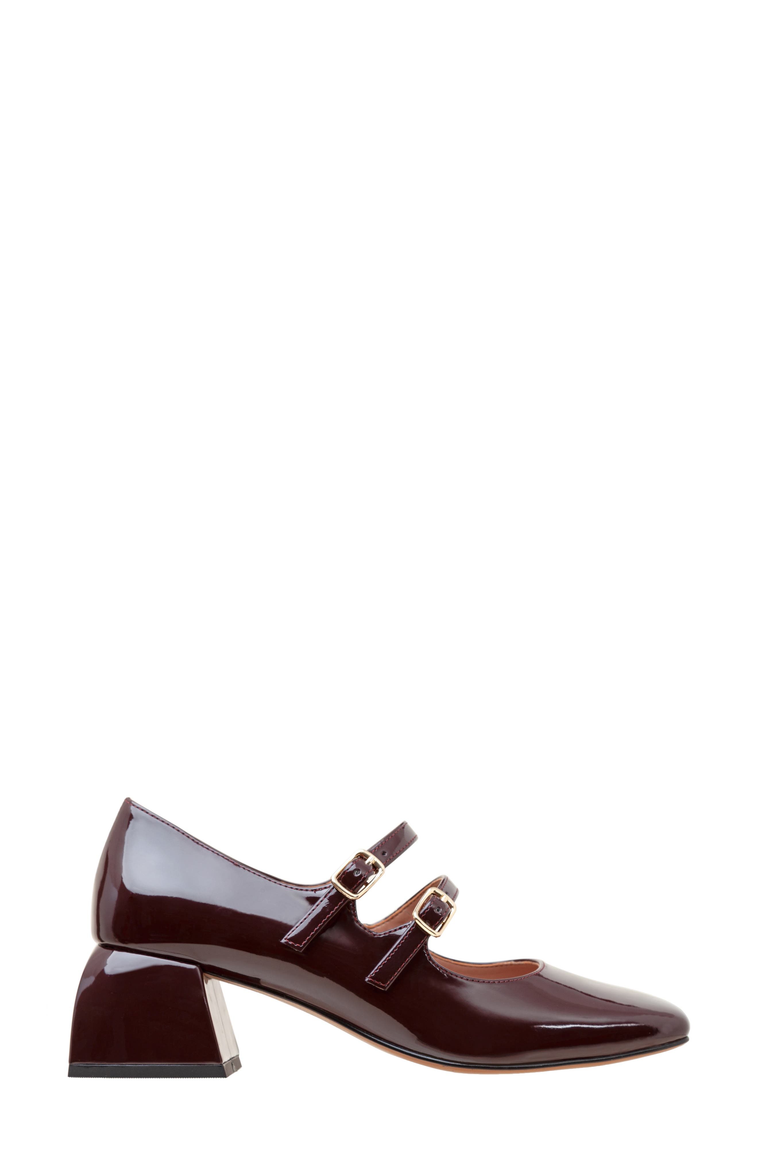 Linea Paolo Mischa Mary Jane Pump, Alternate, color, Burgundy