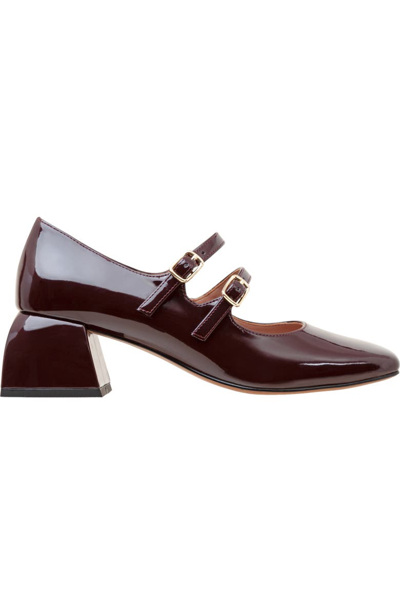 Linea Paolo Mischa Mary Jane Pump, Alternate, color, Burgundy